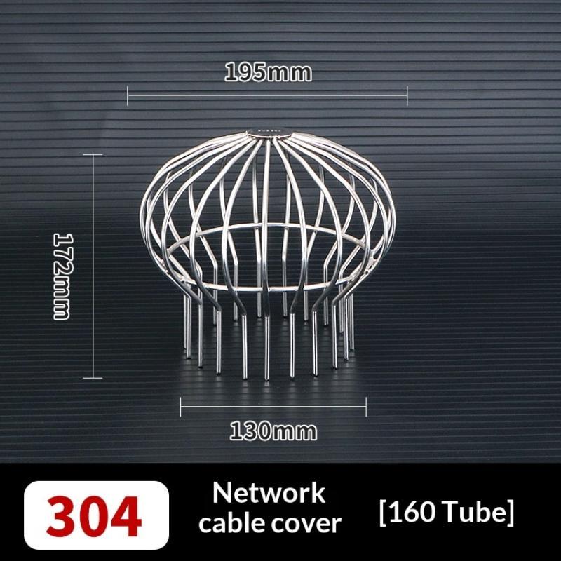 Stainless Steel Floor Drain Strainer Anti-Clogging Gutter Guard Mesh Cover for Bathroom Kitchen Sink Balcony Use