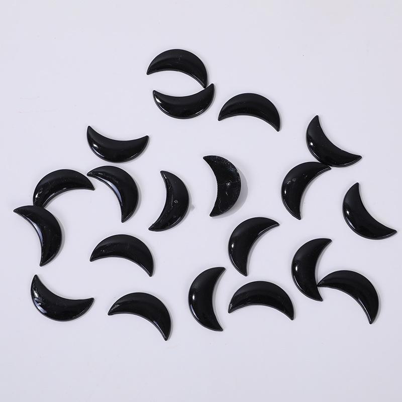 

Аксессуары для плюшевой куклы «Полумесяц» ручной работы — красный/черный рождественский набор «сделай сам» Flat bottom moon mouth чёрный