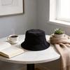 Fall Winter Reversible Corduroy Fisherman Cap With Sunshade For Casual Wear