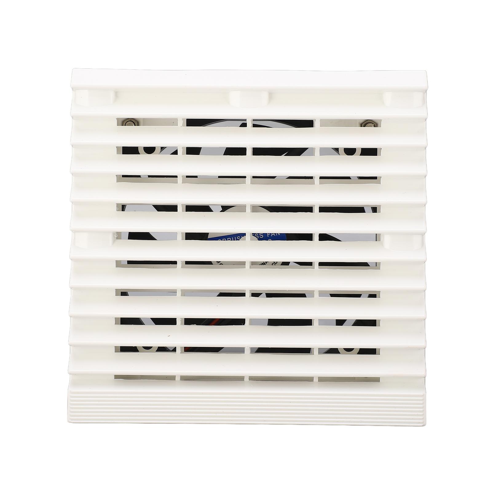 

Боковой вытяжной вентилятор для автодома с решеткой-жалюзи, удаляющий запахи, бесшумный вентиляционный вентилятор для автодома, 12 В постоянного тока