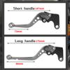 For HONDA PCX 125 PCX125 PCX150 PCX 160 PCX 150 PCX160 Short&Long Adustable CNC Brake Clutch Levers Motorcycle Handles Lever