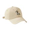 Fashion Hat Big head circumference hat Peaked hat Women's new wide brim small peaked hat Versatile soft top sun hat