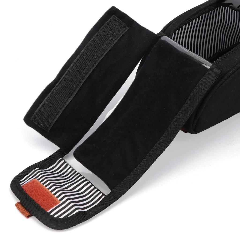 TOURBON Oberrohrtasche für Fahrräder und Rennräder mit Smartphone-Halterung und Perfekt für Radfahren Touchscreen,