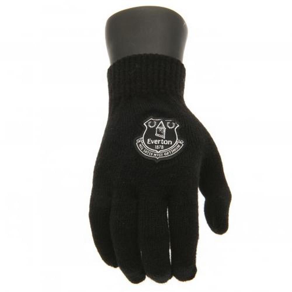 Everton FC Children/Kids Knitted Gloves