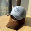 New Niche Trendy Brand Embroidered Hard-top Baseball Cap for Women, Versatile for Sun Protection and Street Shopping, New All-season Duckbill Cap