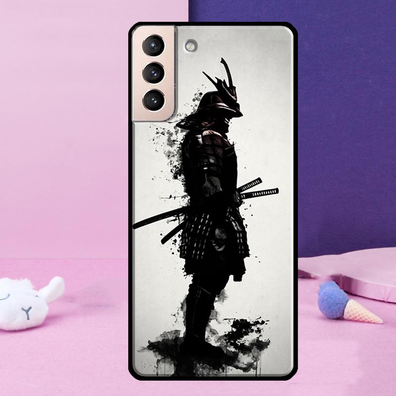 Japanese Samurai Ninja Phone Case For Samsung Galaxy S25 Ultra S24 Ultra S9 S10 S20 S21 S22 Plus S23 S24 FE Cover