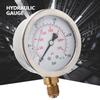 0250Bar 0 3750PSI G14 63mm Dial Hydraulic Water Pressure Gauge Meter