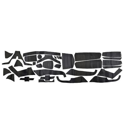 Car Interior Panel Dashboard Sticker Set For Chevrolet For Cruze 09-2015 Carbon Fiber Interior Cover Trim Decal
