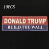 Donald 10pcs Trump Bumper Sticker 2020 Build The Wall Promises Kept Sticker Pack