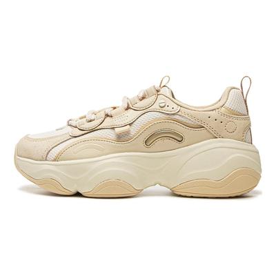 Classic Comfortable Non-Slip Wear-Resistant Low-Top Casual Shoes Women Sneaker Yellow Milky AGCU300-1