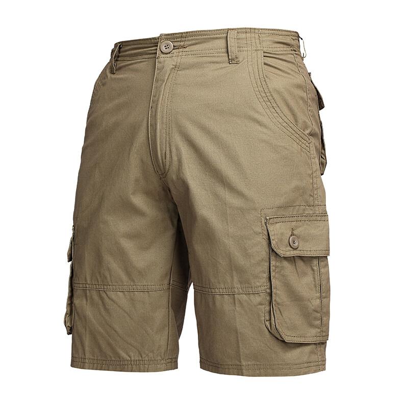 2025 Summer Men's Cargo Shorts Big Size Sports Knee Shorts Men Classic Short Pants Streetwear Hip Hop Straight Loose Pants 29-44