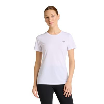 WT51244 Core Run Short Sleeve WT [New Balance] T-Shirt (WT51244) Women's (White)