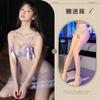 Bow Mesh Sexy Pajamas Small Breasts Pure Lust Lace Sweet New Girl Suspenders
