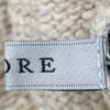 ADORE 531-2170212 White Tally Slub Intarsia Knit tops 38 White x blackUsed