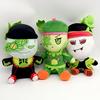 28Cm Block Tales Griefer Plush Doll From Rpg Game Stuffed Animal Toy With Red Eyes Green Jacket And Pants
