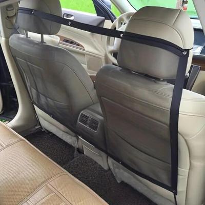 Pet Barrier, Dog Car Net Easy To Install, Adjustable Stretchable Obstacle Mesh Divider