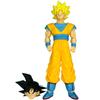 30cm Z Warrior Unlimited Son Goku Anime Figure Dragon Ball Pvc Statue Model Doll Double Head Swap Collection Children'S Toy Present