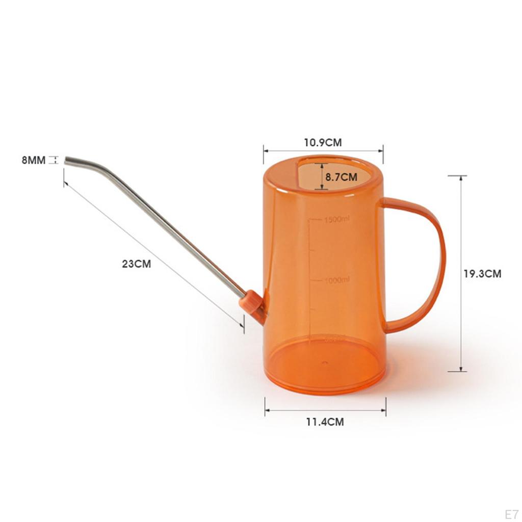 Indoor Watering Can with Long Spout, Removable, Spout for Lawn, Flower