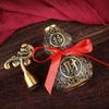 Brass and Copper Gourd Ornaments for Home and Ceremonial Decor