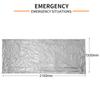Emergent Blanket Outdoor Survival Rescue FirstAid Foil Thermal Blanket Hypothermia Windproof