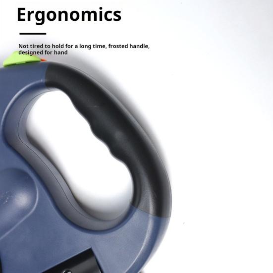 2Pcs Dual Retractable Dog Leash for Small Dogs 360-degree Tangle-Free Dog Walking Belt with LED Light And Poop Bags for Running Hiking Training