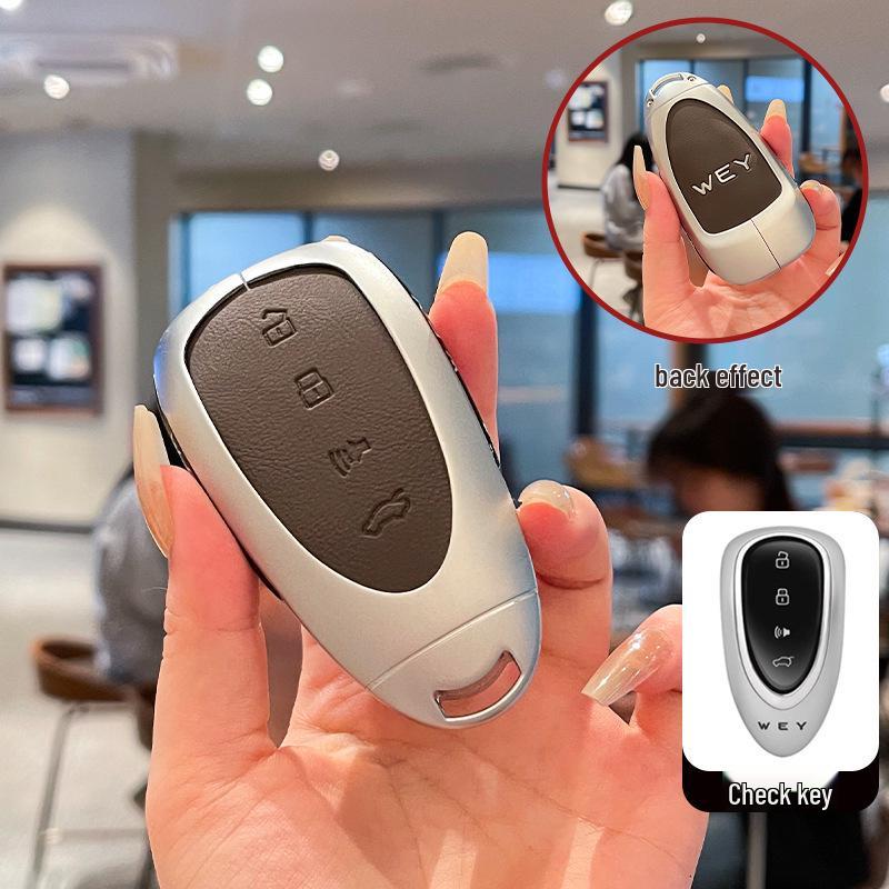 

Wey Gaoshan/Lanshan 2025 Car Key Case for Models 24, 7/8/9 - Protective Shell Buckle