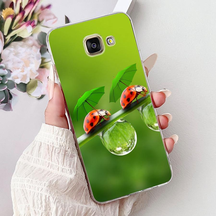 Für Samsung A3 2016 Hülle Galaxy A3 2017 Rückseite Cartoon Dünn Weiches Silikon Funda für Samsung A310F A320F Stoßfest Capa