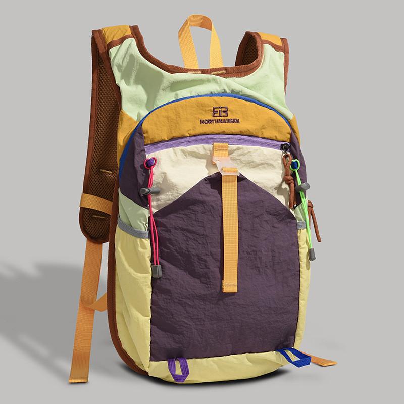 Oxford Cloth Outdoor Hiking Backpack With Lightweight Design For Casual Travel And 12in Laptop