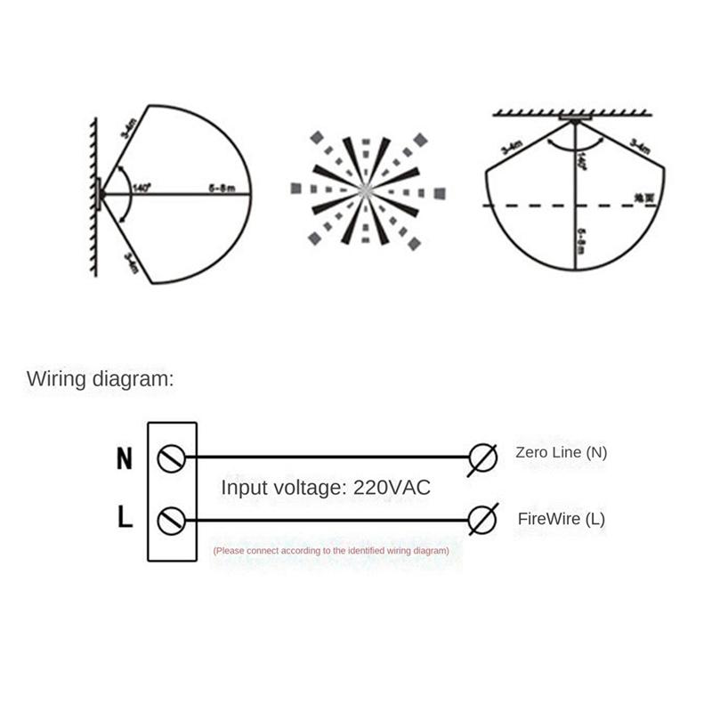 ABUBB Zigbee Smart Human Presence Sensor Zero Fire Wire Connected Human Motion Sensor with Anti-Theft Warning for Smart Home NONE
