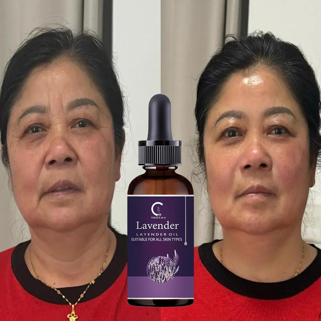 Lavender Lalinde Oil 100% Pure Natural Soothing Skin Moisturizing Essence Oil Nourishing, Calming and Comfortable Sleep Essence