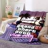 Vice City Paradise Flannel Blanket Throw Blanket Soft Warm Sofa Bed Camping Home Decor Unique Christmas Gift C9211681