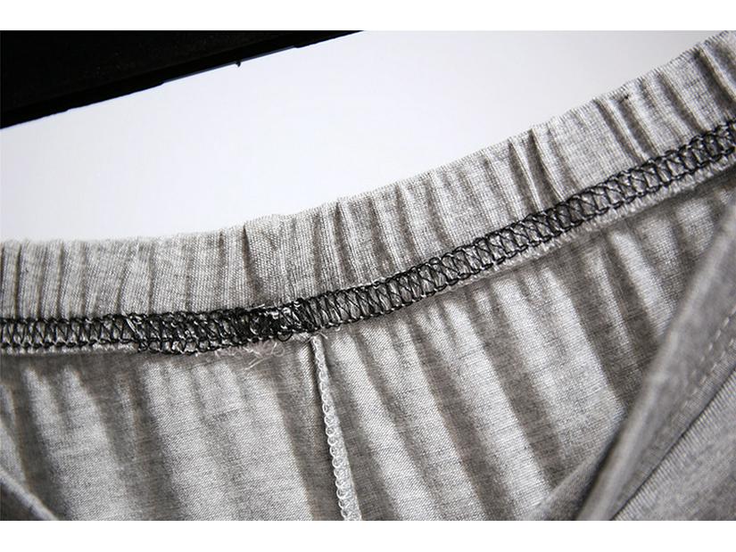 Plus Size Women's Cotton Casual Shorts - Elastic Waist, Anti-Exposure, Loose Fit, Summer Wear