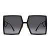 Dior 30 Montaigne Square Frame Sunglasses Women Sunglasses Black 30MONTAIGNE-8071I