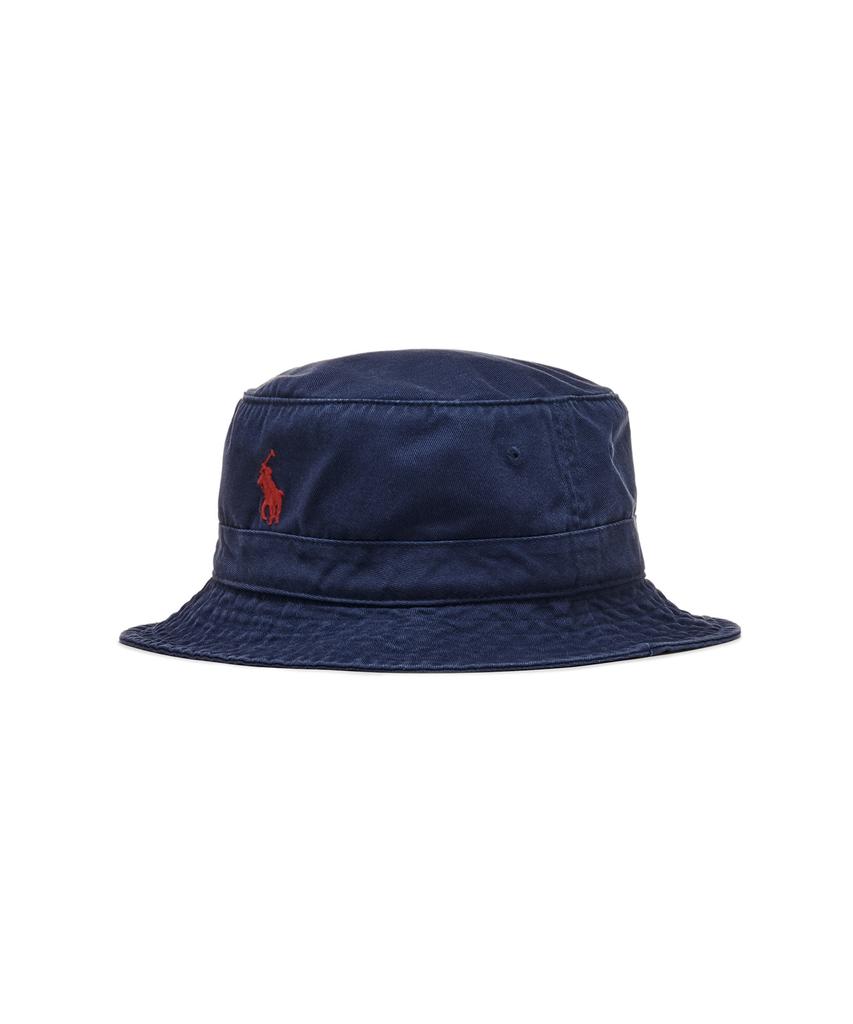 POLO RALPH LAUREN Cotton Chino Bucket Hat - Navy