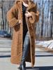 Women's 2025 Winter Hooded Knit Cardigan Sweater Coat