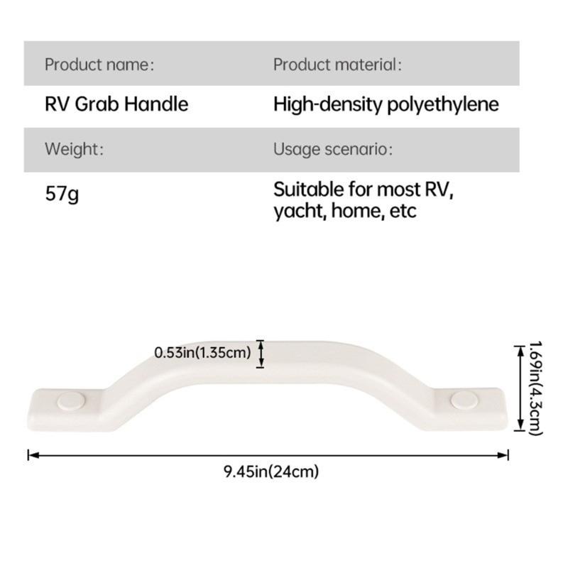 Grab Handle,Nylon Automotive Entry Door Assist Handle for Campers, Trailer, Truck, Cargo Trailer,Boats