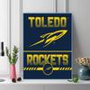 Toledo Rockets 100% Round Full Drill 5D DIY Diamond Painting Embroidery Cross Stitch Rhinestone Décor