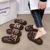 Winter New Women's Flat Comfortable Brushed Warm Luxury Fashion Non-slip Thick Bottom Can Be Worn Outside Slippers Women Shoes