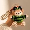 ShellieMay Duffy Bear Plush Keychain Pendant – Cartoon Doll & Backpack Ornament, Ideal Couple Gift