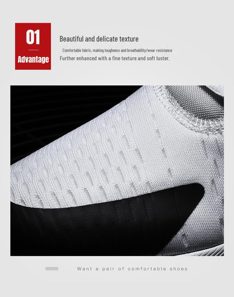 Cross-Border Air Cushion Plus Size Shock-Absorbing Running Shoes - Unisex Soft Sole Casual Sneakers