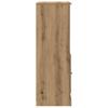 Vidaxl Cabinet, Artisan Oak, 36X35.5X103.5 Cm, Wood-Based Material