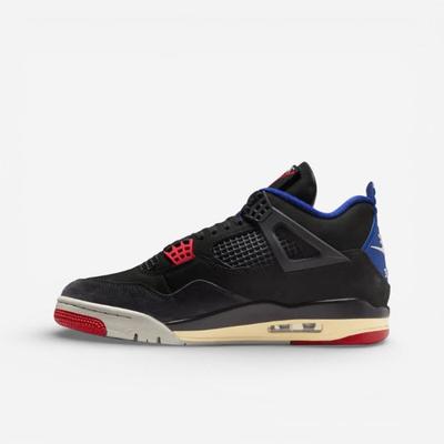 Air 4 Rare Air Black/Fire Red/Deep Royal Blue/Dark Smoke Grey/Tech Grey