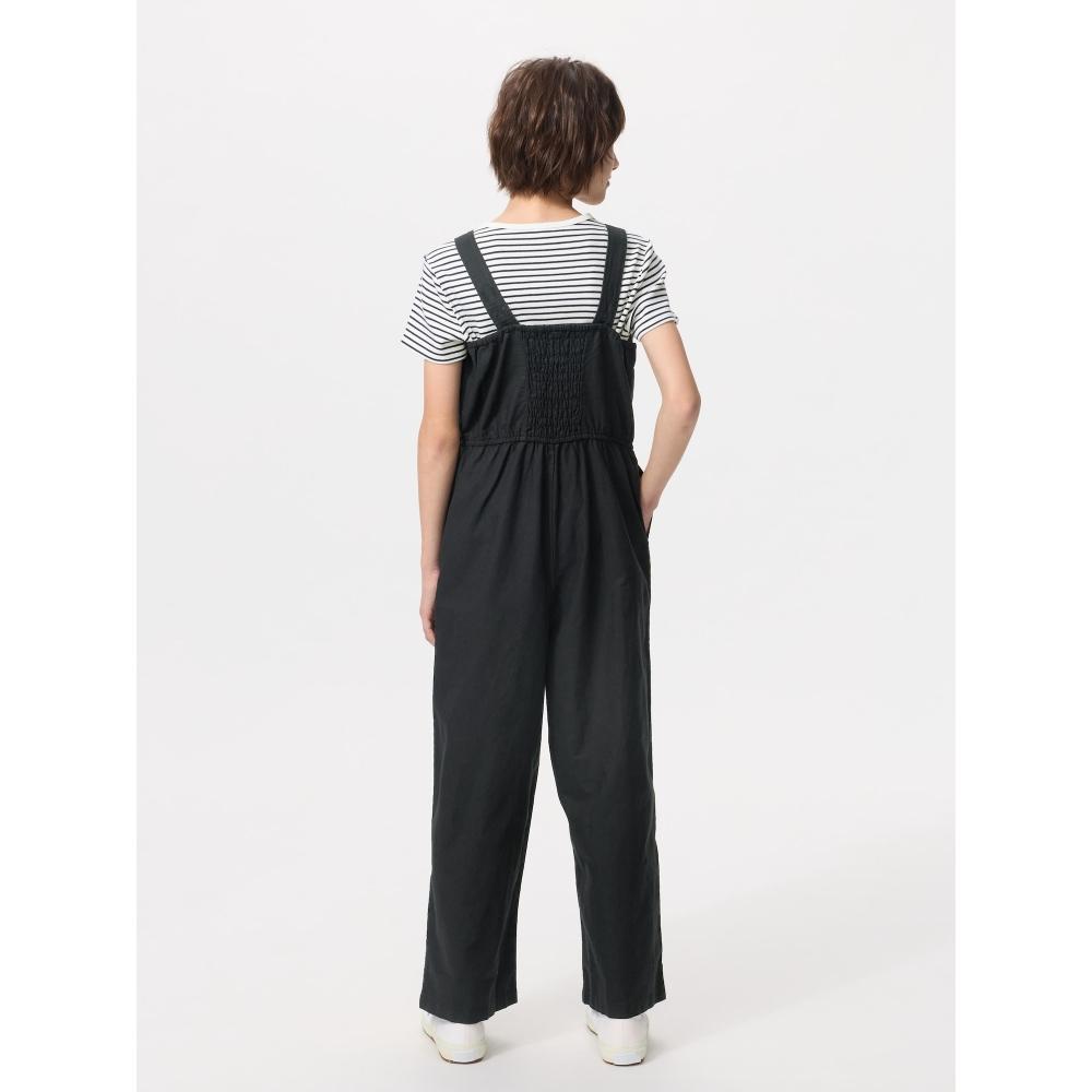 Uniqlo Japan Mädchen Leinenmischung Overalls