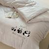 60S Cotton Luxury Jacquard Soy Fiber Quilt All Season Warm Duvet Insert Home
