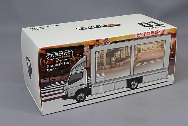Tarmac Mitsubishi Fuso FUSO Canter Display Truck 1/64