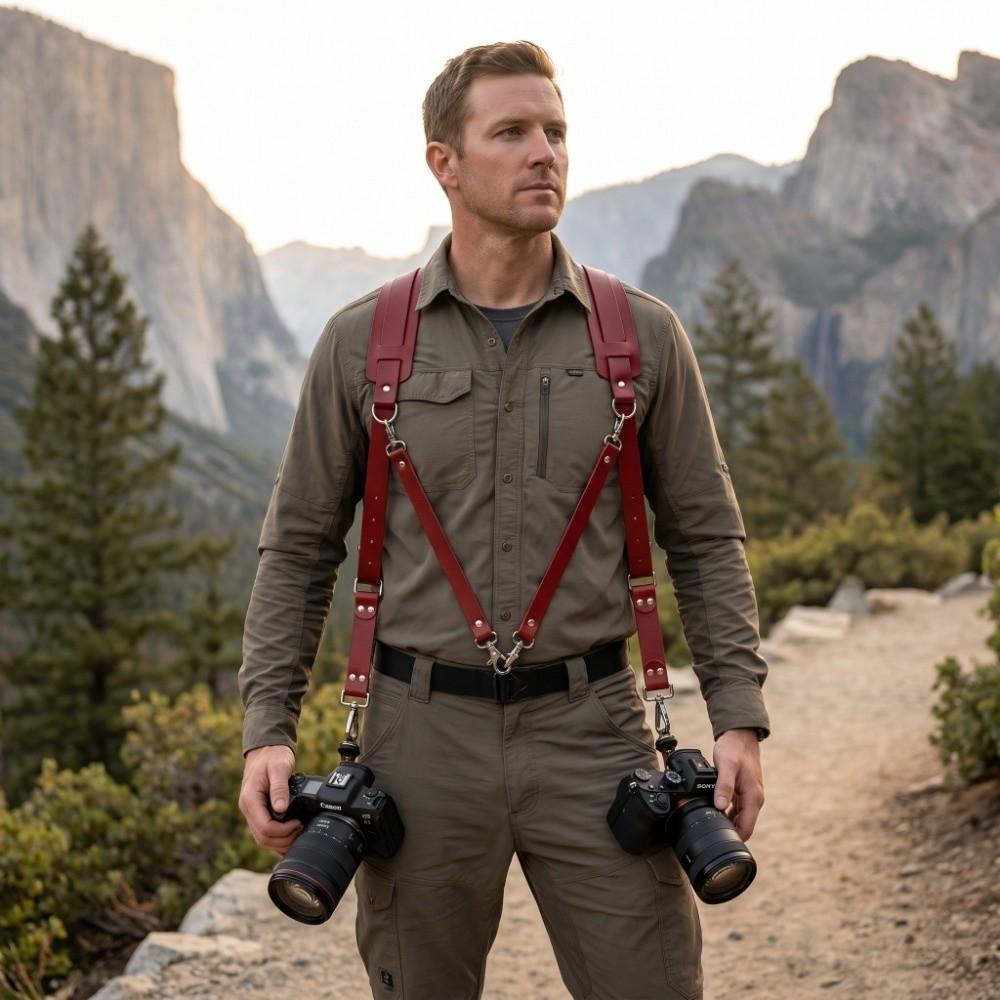 Professional Camera Harness Comfortable Adjustable Adjustable Camera Shoulder Strap Durable Universal DSLR Camera Strap