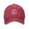 Dahlias in Quarry Bay Park Baseball Cap Designer Hat sun caps luxury caps Beach Unisex Womens