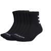 adidas Crew Socks Unisex 3 Pack Black HD2212