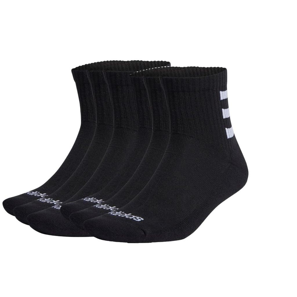 adidas Crew Socks Unisex 3 Pack Black HD2212