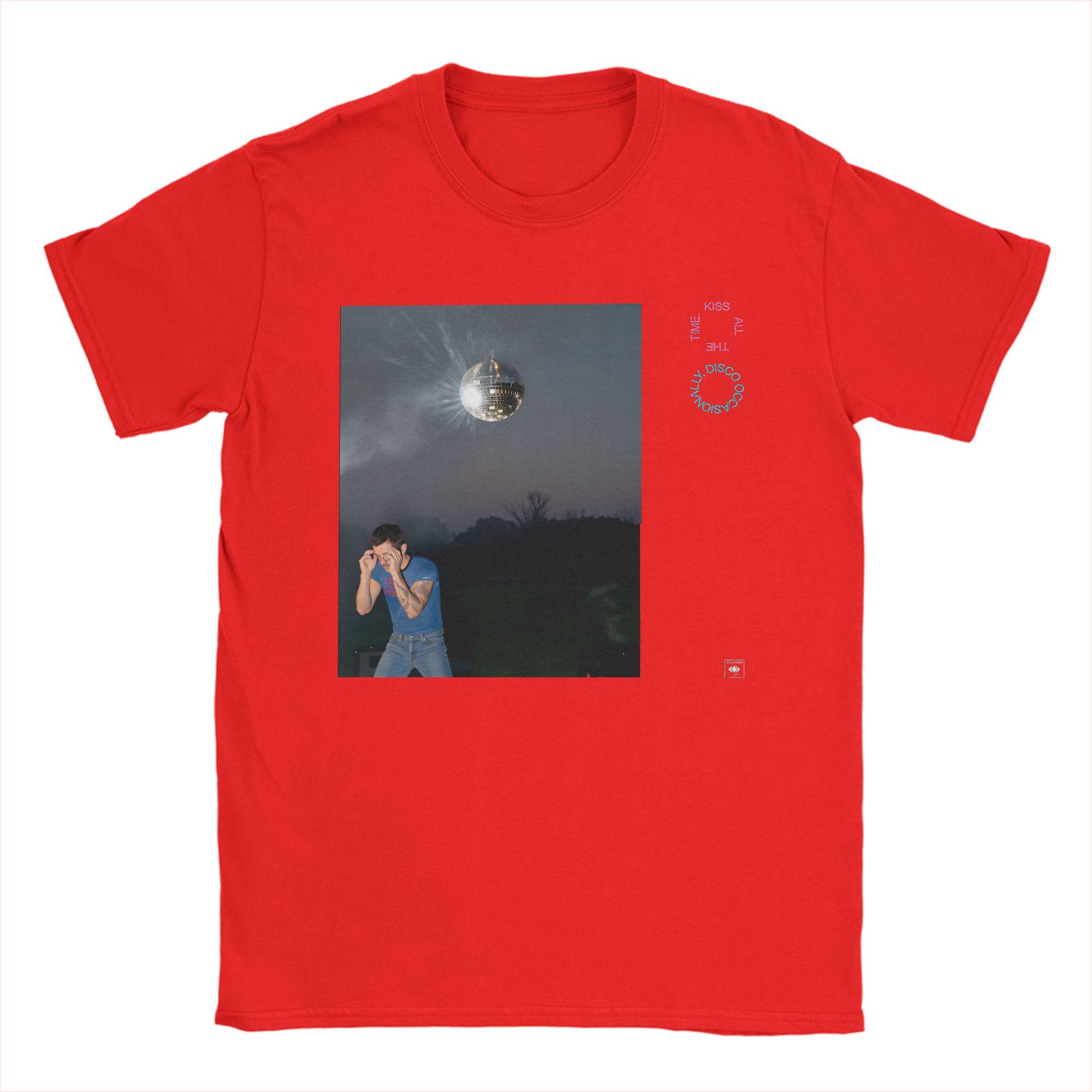

Unisex Kiss All The Time Disco Occasionally 2026 T Shirts 100 Cotton Tops Vintage Short Sleeve O Neck Tees Plus Size TShirts S